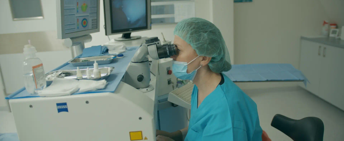 Laser correction of vision defects