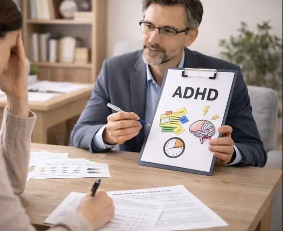 ADHD diagnosis in adults